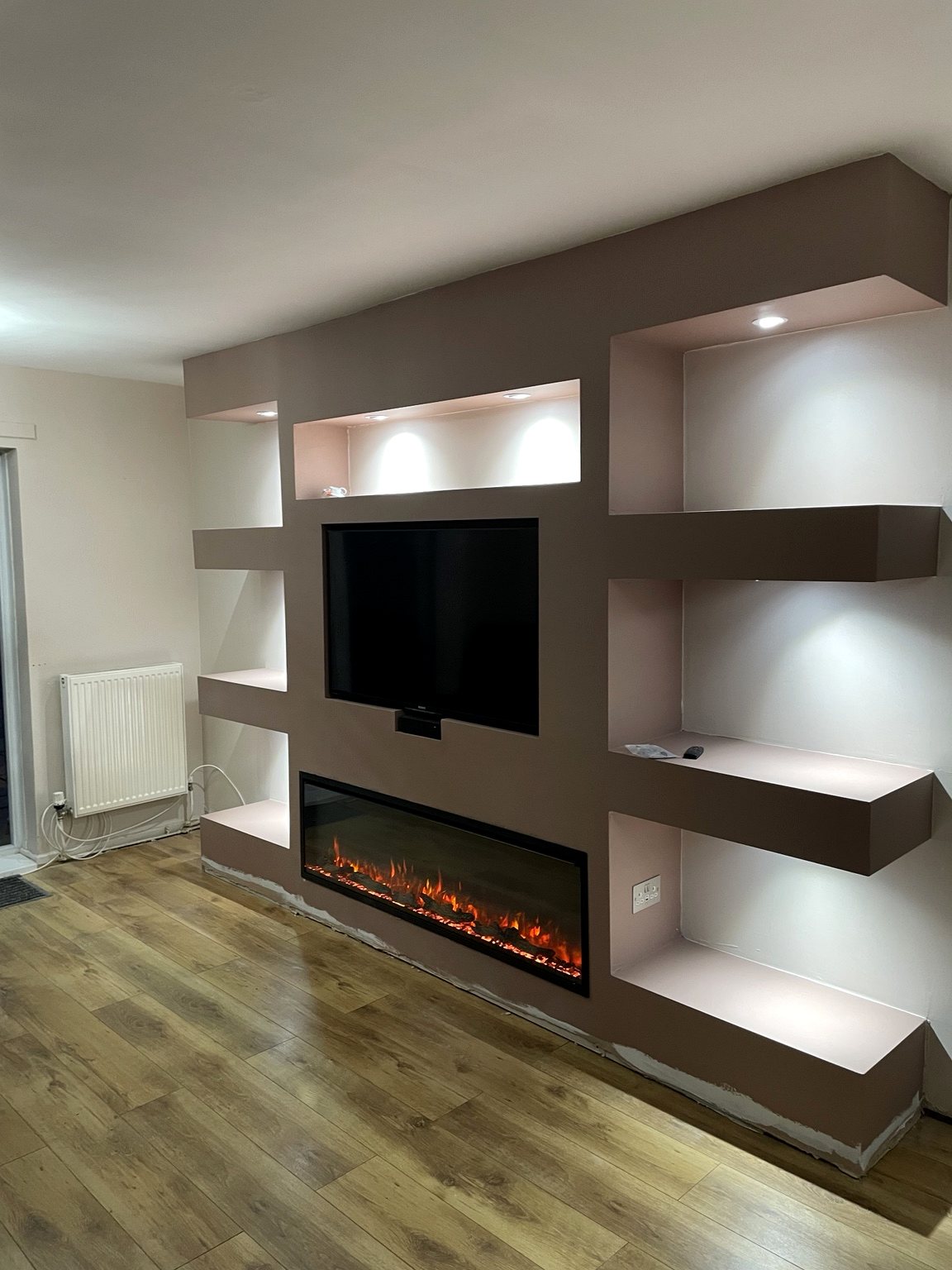 Feature plastering finish